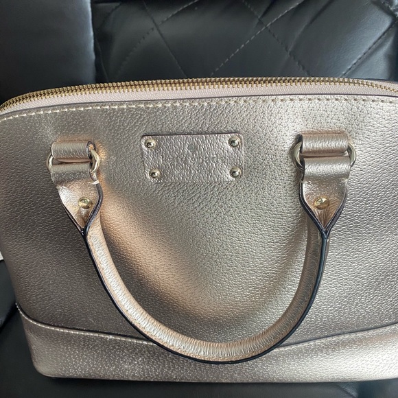 NWT Metallic Kate Spade bag - Picture 3 of 6